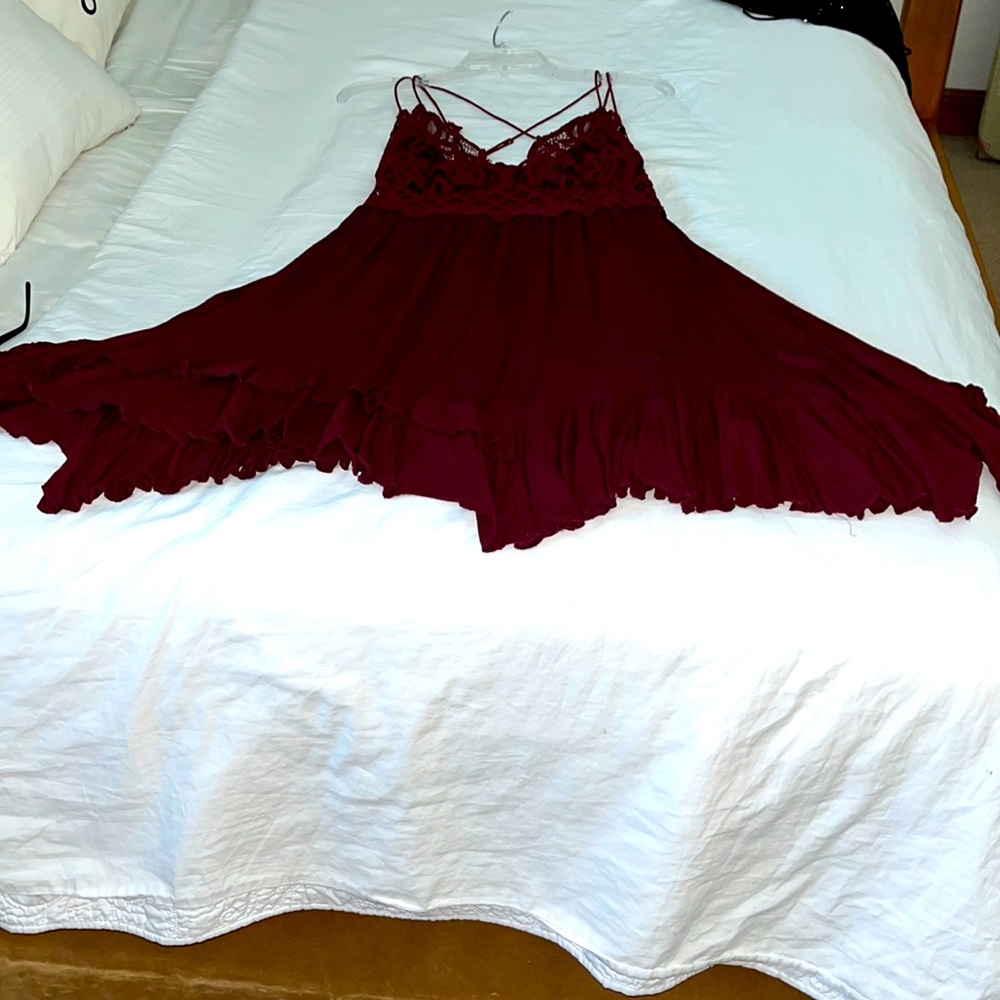 FP One Adela mini slip dress by Free People.